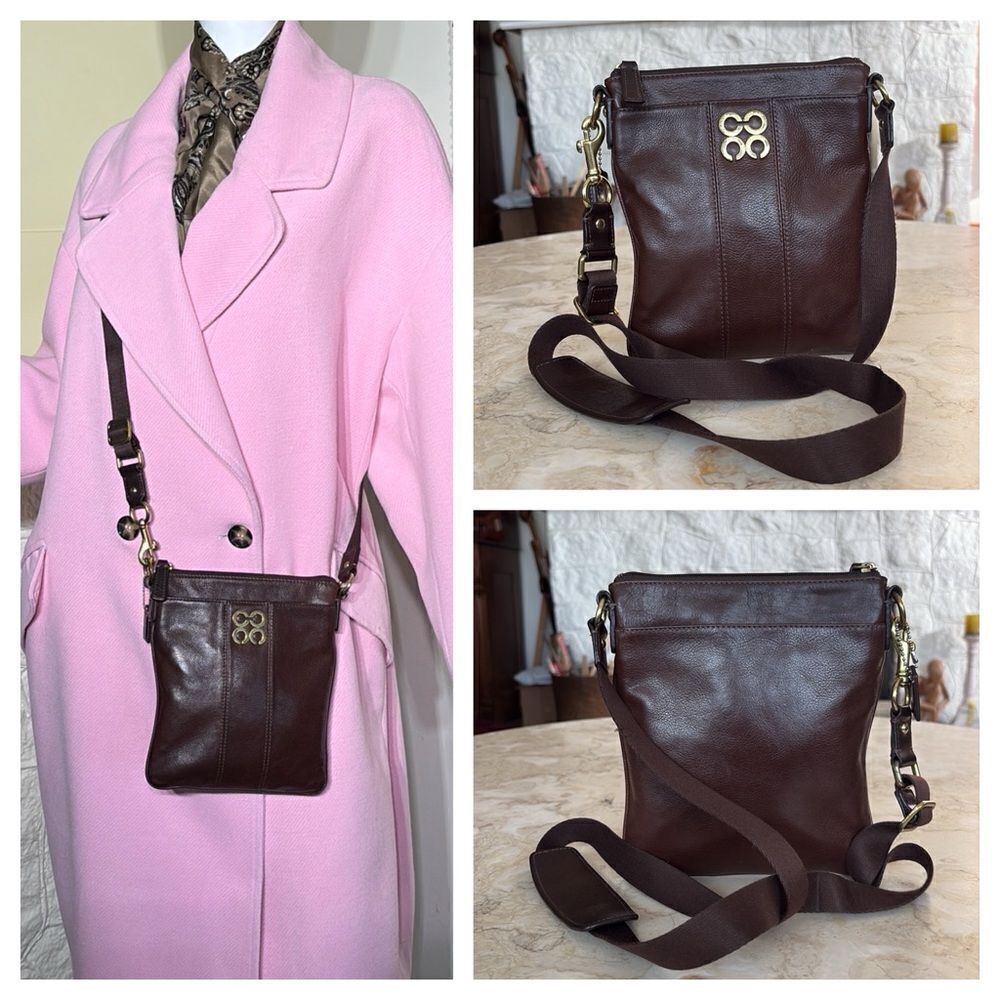 Coach Kitt Leather Cross Body Bag